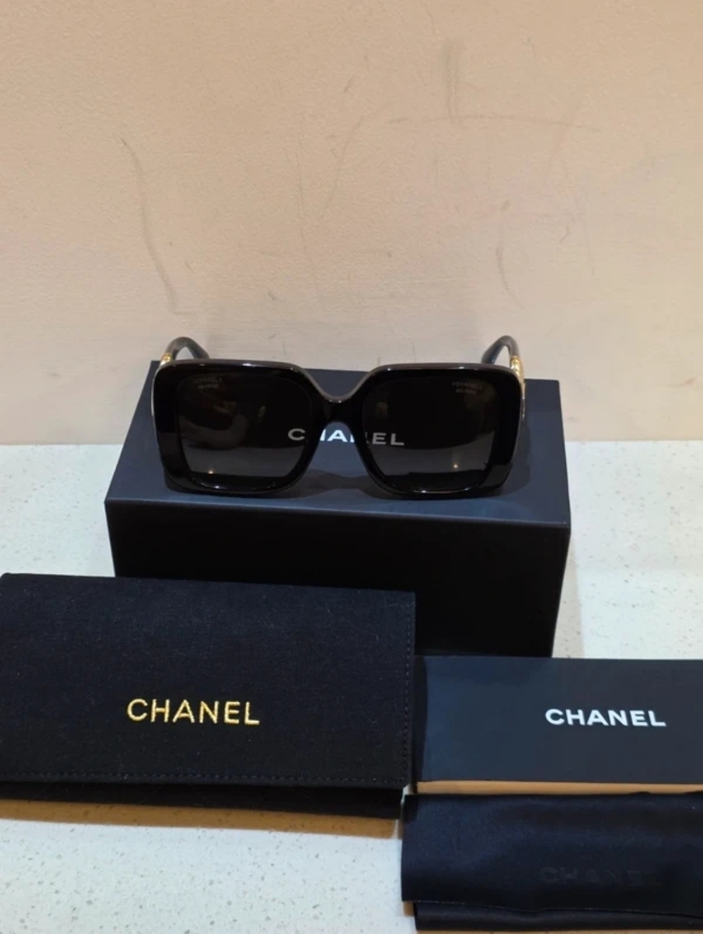 CHANEL 5532 Square Sunglasses - Picture 10 of 10